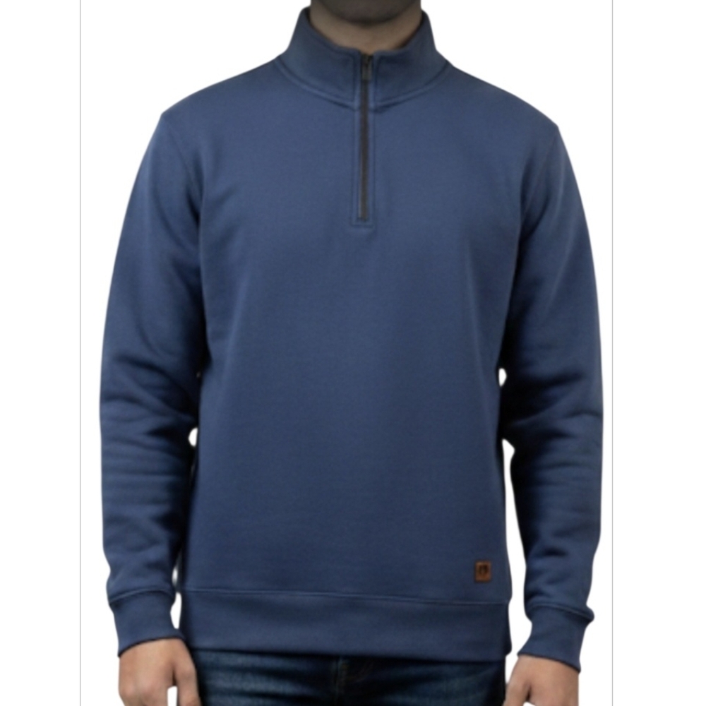 BOSS ORANGE  Quarter Zip Pullover Large